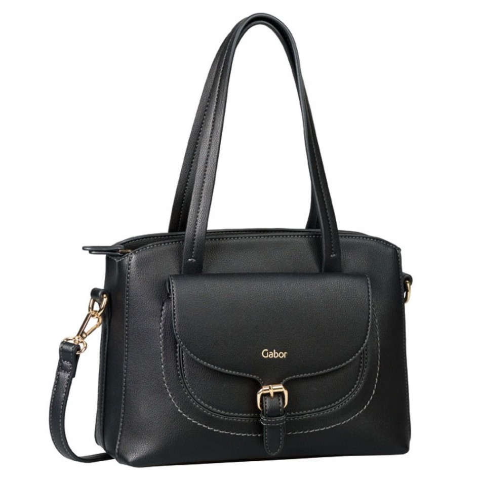 Gabour | Exclusif Sac à Bandoulière Maria Imprimé Noir Pour Femme